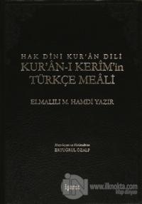 Hak Dini Kur'an Dili Kur'an-ı Kerim ve Türkçe Meali (Küçük Boy, Siyah Kapak) (Ciltli)