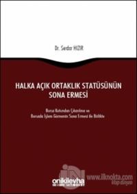 Halka Açık Ortaklık Statüsünün Sona Ermesi