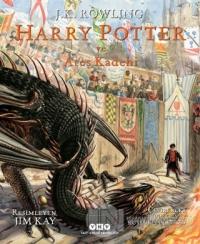 Harry Potter ve Ateş Kadehi 4 (Resimli Özel Baskı) (Ciltli) J. K. Rowl