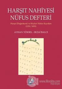 Harşıt Nahiyesi Nüfus Defteri