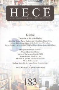Hece Aylık Edebiyat Dergisi Sayı: 183