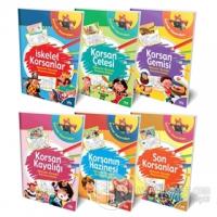 Hikayeli - Örnekli Korsan Maceraları Boyama Kitabı Serisi (6 Kitap Takım)