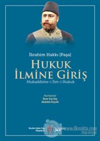Hukuk İlmine Giriş