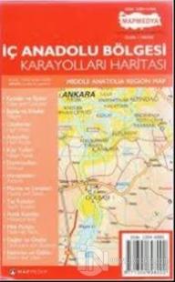 İç Anadolu Bölgesi Karayolları Haritası