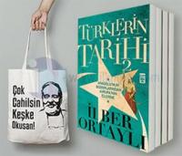 İlber Ortaylı Seti - 4 Kitap Takım Bez Çanta Hediyeli