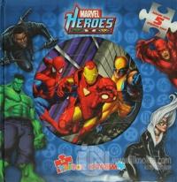 İlk Yapboz Kitabım - Marvel Heroes %20 indirimli Kolektif