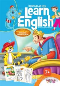 İlkokullar İçin Learn English (Mavi)