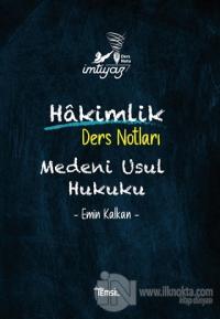 İmtiyaz Medeni Usul Hukuku Hakimlik Ders Notları