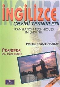 İngilizce Çeviri Teknikleri Translation Techniques in English