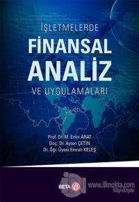İşletmelerde Finansal Analiz ve Uygulamalar