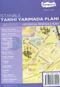 İstanbul Tarihi Yarımada Planı Historical Peninsula Plan