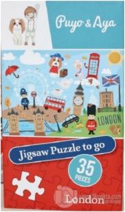 Jigsaw Puzzle to go London - Puyo and Aya