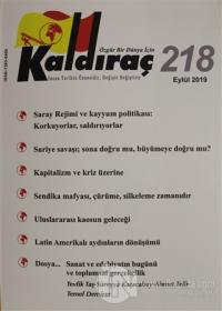 Kaldıraç Dergisi Sayı: 218 Eylül 2019