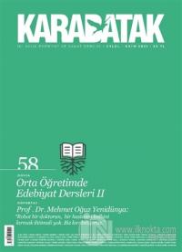 Karabatak Dergisi Sayı: 58 Eylül - Ekim 2021