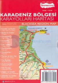 Karadeniz Bölgesi Karayolları Haritası