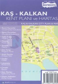 Kaş - Kalkan Kent Planı ve Haritası Kaş & Kalkan City Plan & Map
