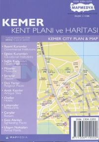 Kemer Kent Planı ve Haritası Kemer City Plan & Map