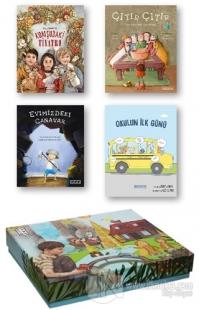 Ketebe Çocuk Kutulu Set 1 (4 Kitap Takım) (Ciltli)