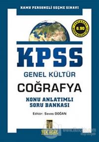 KPSS Genel Kültür Coğrafya Konu Anlatımlı Soru Bankası