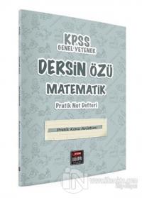 KPSS Genel Yetenek Dersin Özü Matematik Pratik Not Defteri