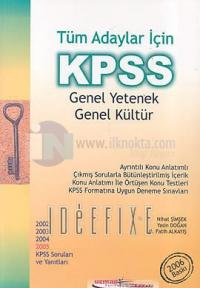 KPSS Genel Yetenek Genel Kültür