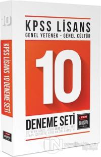 KPSS Lisans Genel Yetenek - Genel Kültür 10 Deneme Seti