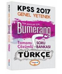 KPSS Türkçe Bumerang Tamamı Çözümlü Soru Bankası 2017