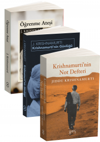 Jiddu Krishnamurti 3 Kitap Takım
