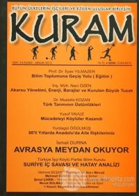 Kuram Dergisi Sayı : 2 Kasım-Aralık 2015