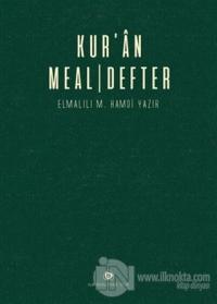 Kur'an Meal - Defter (Ciltli)