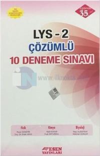LYS-2 Çözümlü 10 Deneme Sınavı