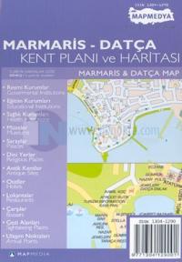 Marmaris - Datça Kent Planı ve Haritası Marmaris & Datça Map