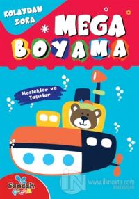 Mega Boyama - Meslekler ve Taşıtlar