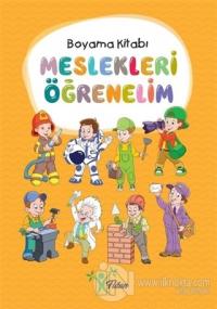 Meslekleri Öğrenelim - Boyama Kitabı