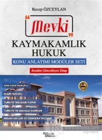 Mevki Kaymakamlık Hukuk Konu Anlatımı Modüler Seti