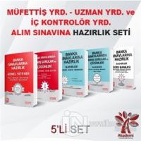 Müfettiş Yrd. - Uzman Yrd. ve İç Kontrolör Yrd. Alım Sınavına Hazırlık Seti (5 Kitap Takım)