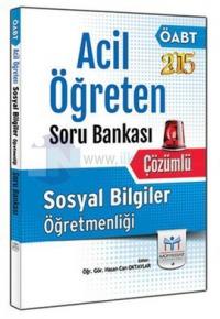 Müfredat 2015 ÖABT Sosyal Bilgiler Öğretmenliği Acil Öğreten Soru Bankası