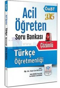 Müfredat 2015 ÖABT Türkçe Öğretmenliği Acil Öğreten Soru Bankası