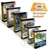 Mühendisler İçin 3 Boyutlu Tasarım Seti (6 Kitap Takım)