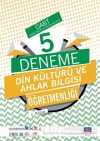 ÖABT Din Kültürü ve Ahlak Bilgisi Öğretmenliği Öğretmenlik Alan Bilgisi 5 Deneme