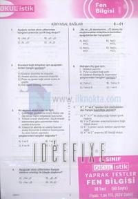 OkulistikFen BilgisiYaprak Test8. Sınıf