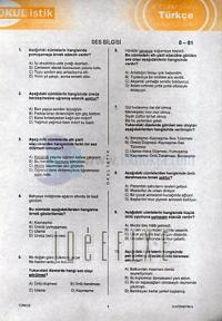 OkulistikTürkçeYaprak Test8. Sınıf
