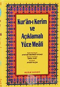 Orta Boy Kur'an-ı Kerim ve Açıklamalı Yüce Meali (3'lü)