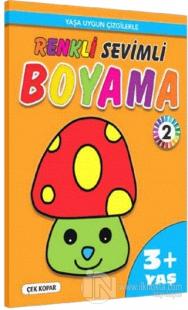 Renkli Sevimli Boyama 2 3+ Yaş
