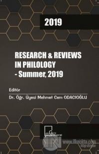 Research and Reviews In Philology - Summer 2019