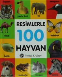 Resimlerle 100 Hayvan (Küçük Boy) (Ciltli)
