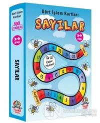 Sayılar - Dört İşlem Kartları 3-6 Yaş