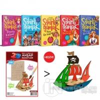 Sihirli Günlük 5 Kitap Takım (Korsan Gemisi 3D Ahşap Maket Hediyeli)