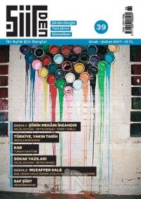 Şiirden İki Aylık Şiir Dergisi Sayı: 39 Ocak - Şubat 2017