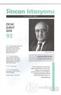 Sincan İstasyonu Edebiyat Dergisi Sayı: 93 Ocak - Şubat 2018